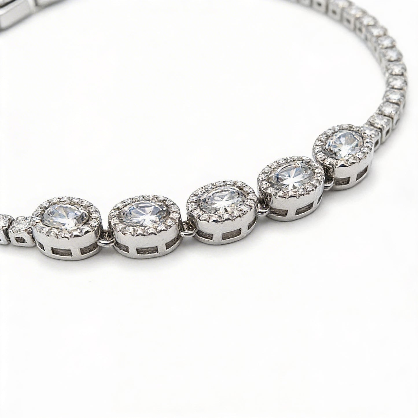 Oval Radiance Tennis Bracelet
