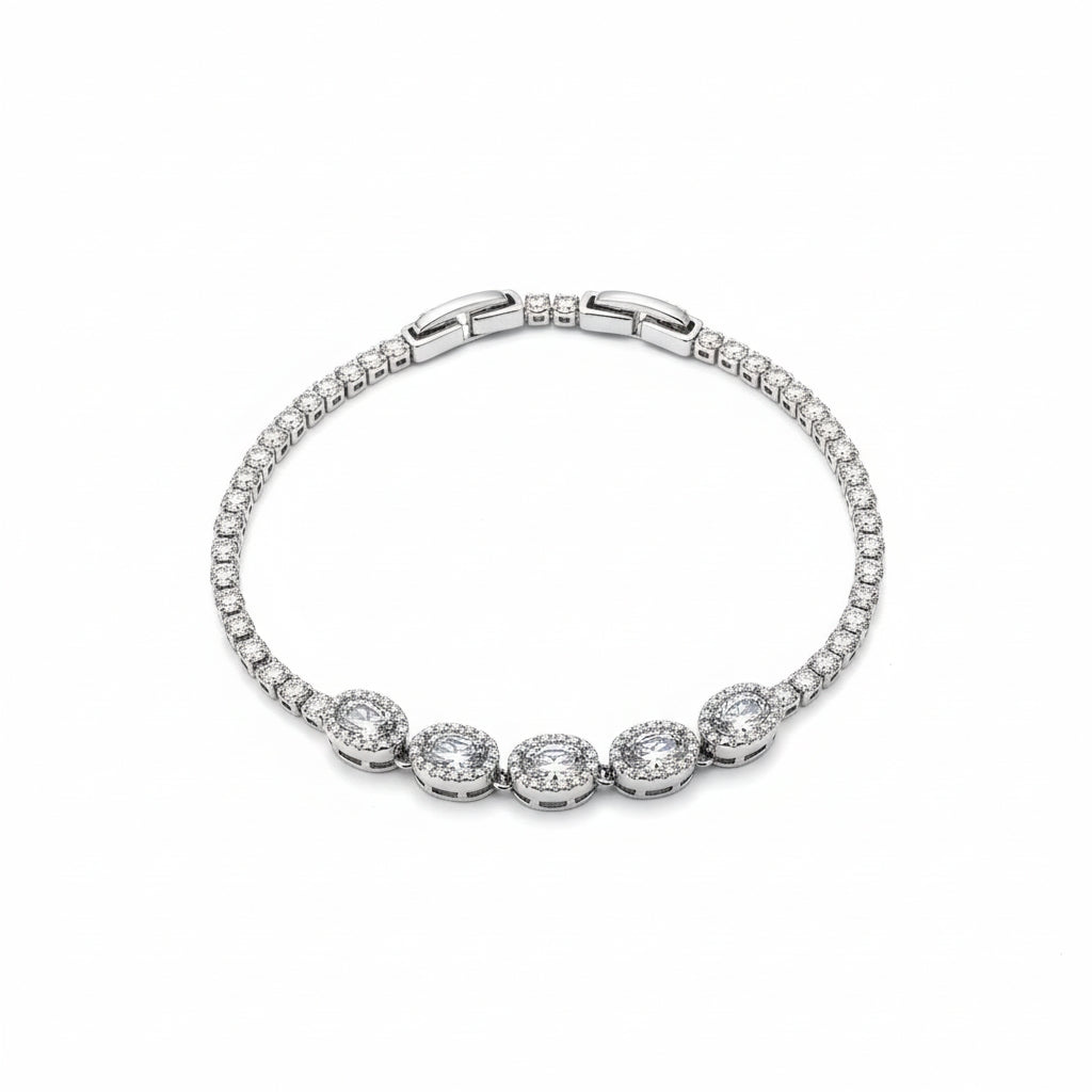 Oval Radiance Tennis Bracelet