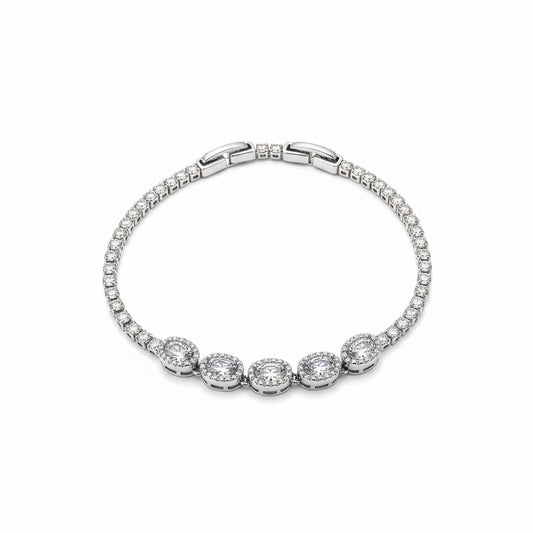 Oval Radiance Tennis Bracelet