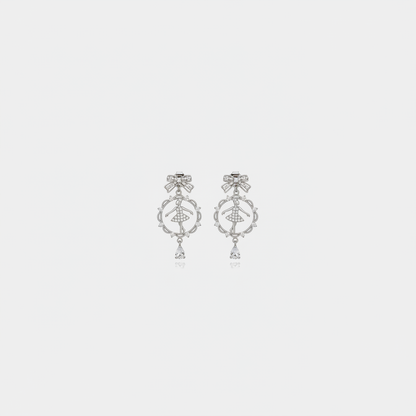 Ballerina Bow Earrings — Far Away Small View