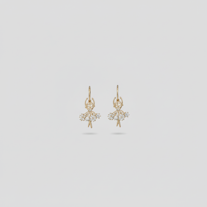 Ballerina Dancer Earrings — Very Far View