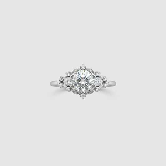 Cluster Ring — Clean Product Shot