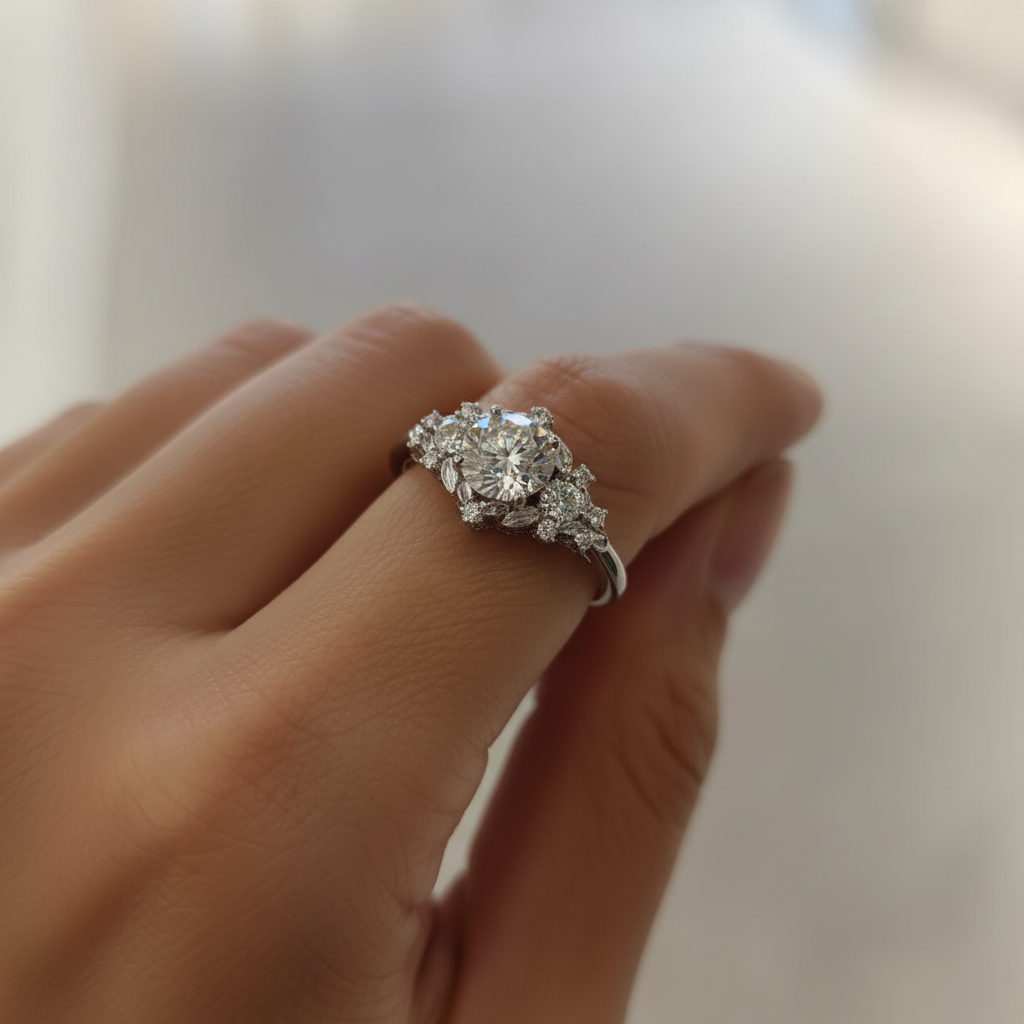 Cluster Ring — Macro Lifestyle Shot
