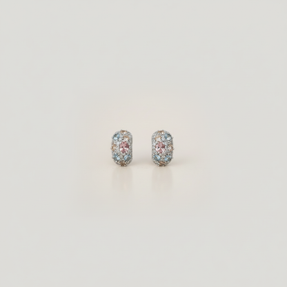 Multicolour Pavé Dome Studs — Tiny Far View