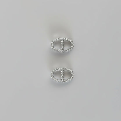 Classic DD Pavé Studs