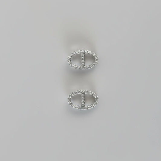 Classic DD Pavé Studs