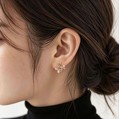 Pearl Blossom Whisper Studs