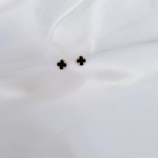 Clover Beaded Studs