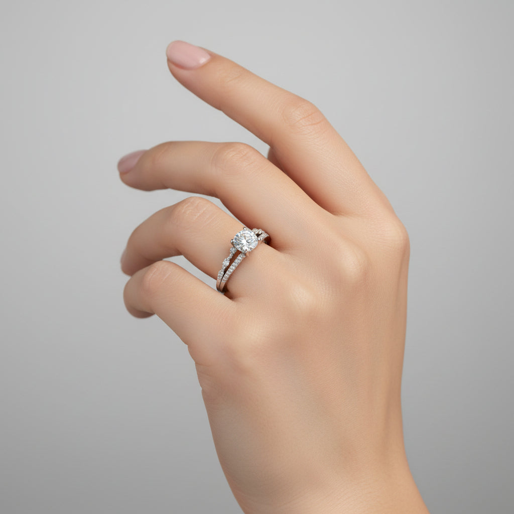 ONNI You Spark Moissanite Diamond Ring