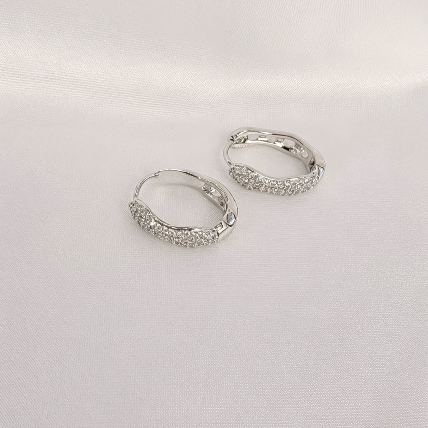 Whisper Glow Hoops