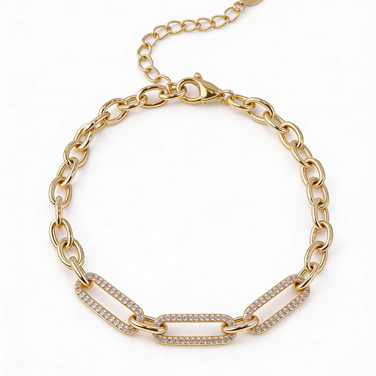Pavé Chain Bracelet