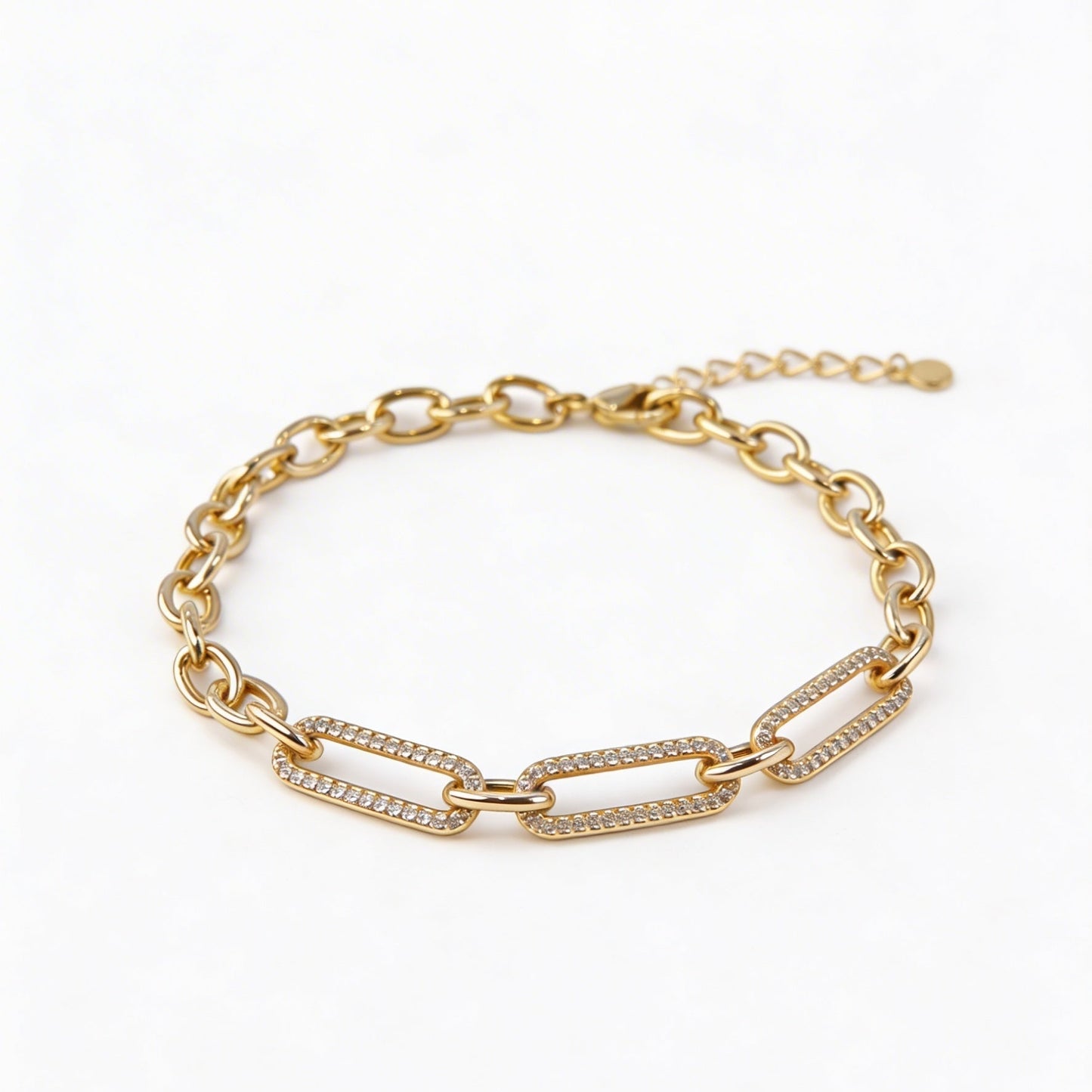 Pavé Chain Bracelet
