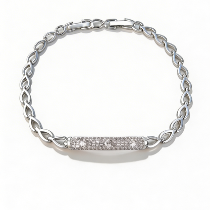 Infinite Pavé Bar Bracelet