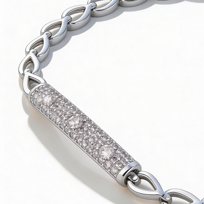 Infinite Pavé Bar Bracelet