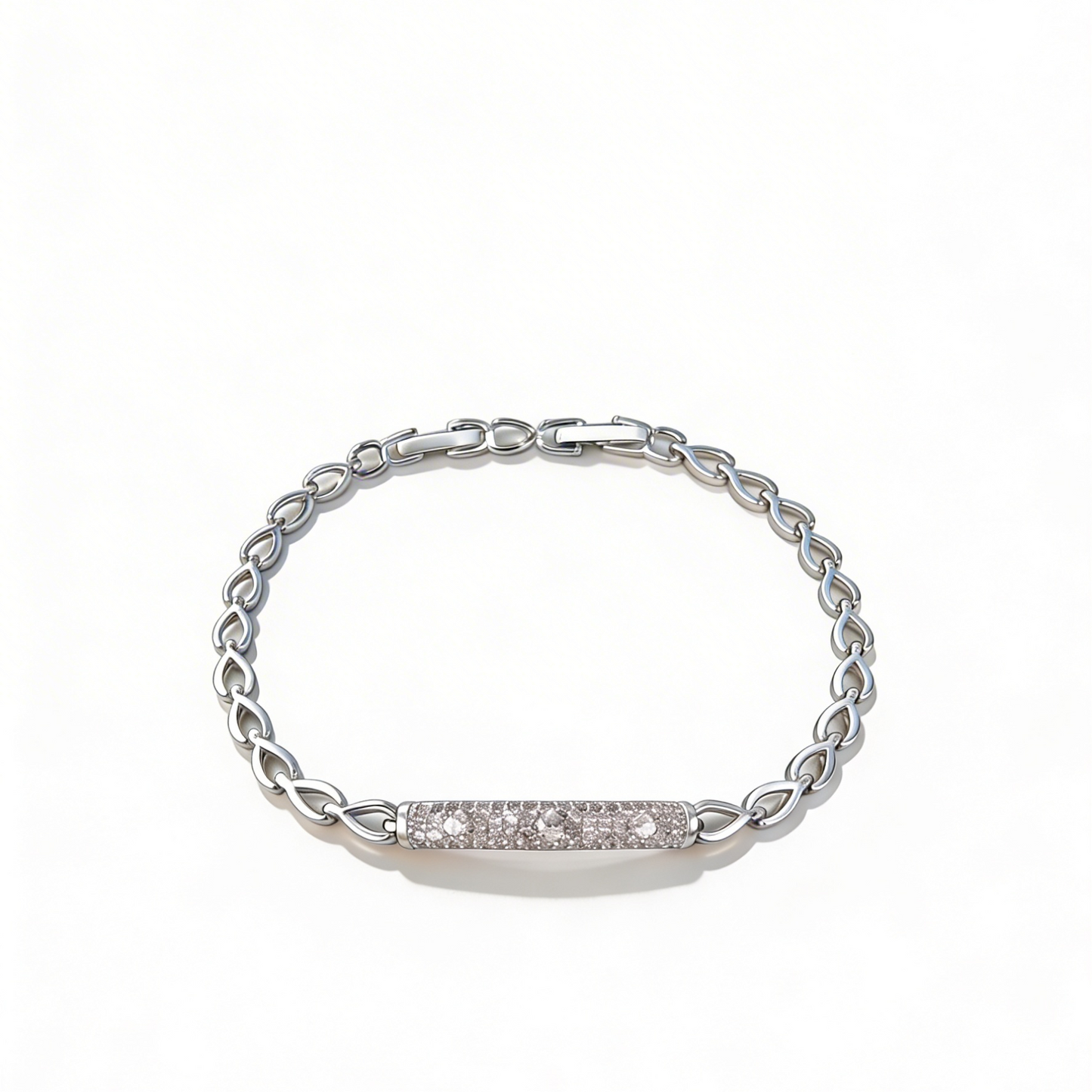 Infinite Pavé Bar Bracelet