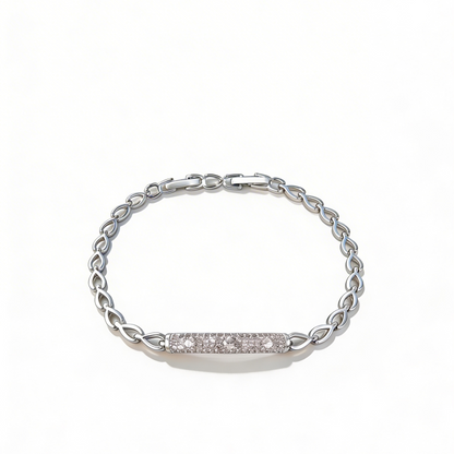 Infinite Pavé Bar Bracelet