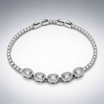 Oval Radiance Tennis Bracelet