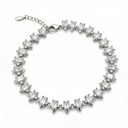 Razor Baguette Bracelet
