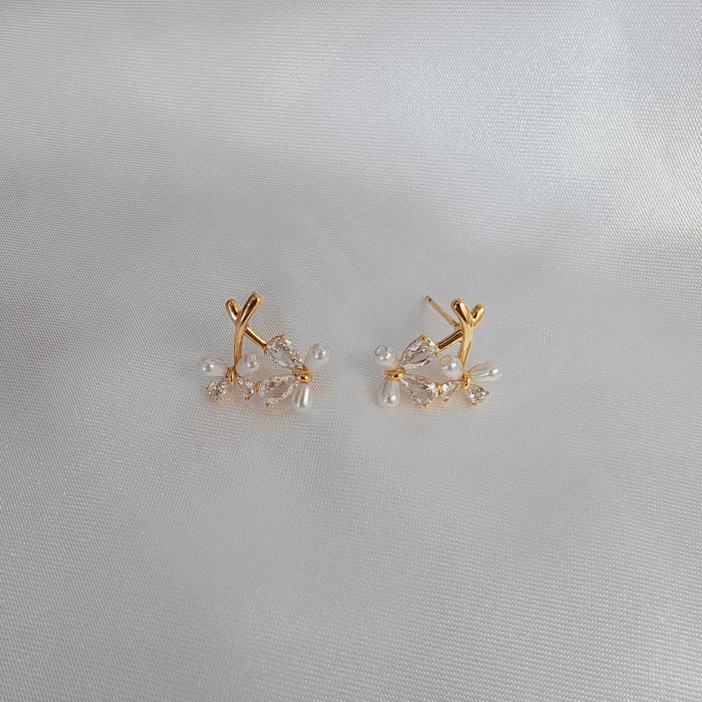 Pearl Blossom Whisper Studs