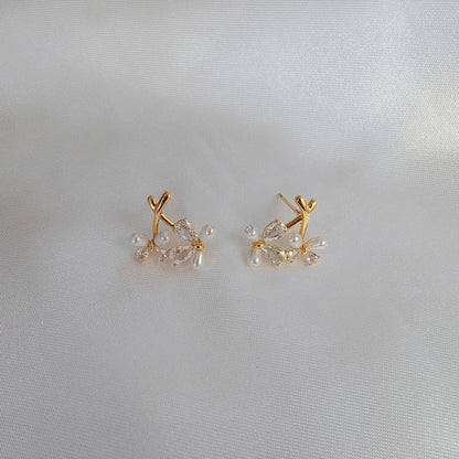 Pearl Blossom Whisper Studs