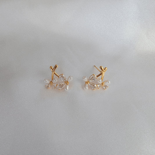 Pearl Blossom Whisper Studs