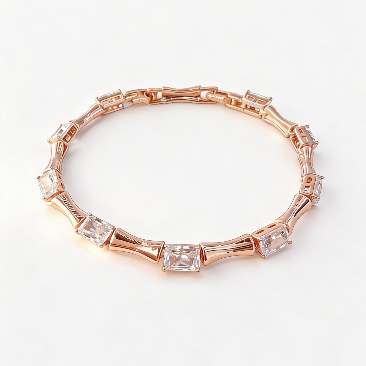 Maison Bamboo Crystal Bracelet