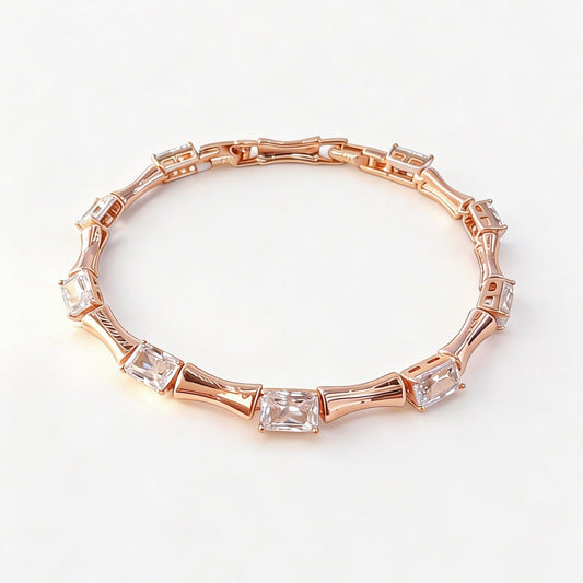 Maison Bamboo Crystal Bracelet